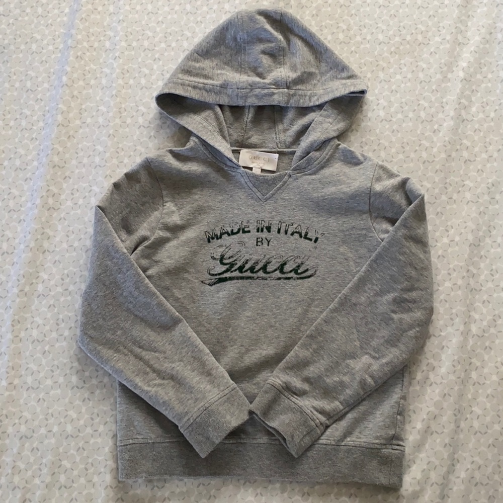 Gucci Gray Kids Hoodie